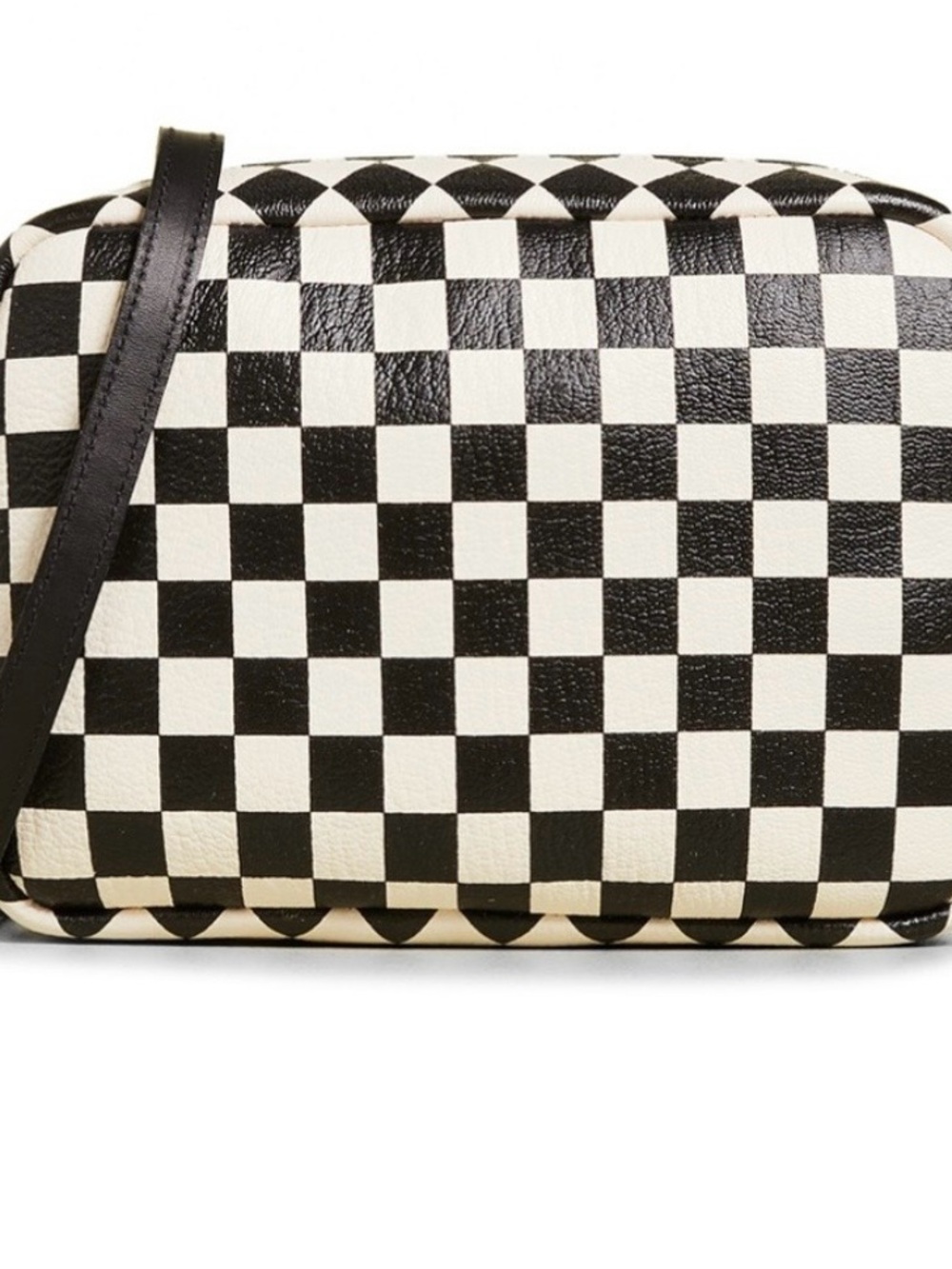 NWT Clare V. Checkerboard Midi Sac Crossbody.